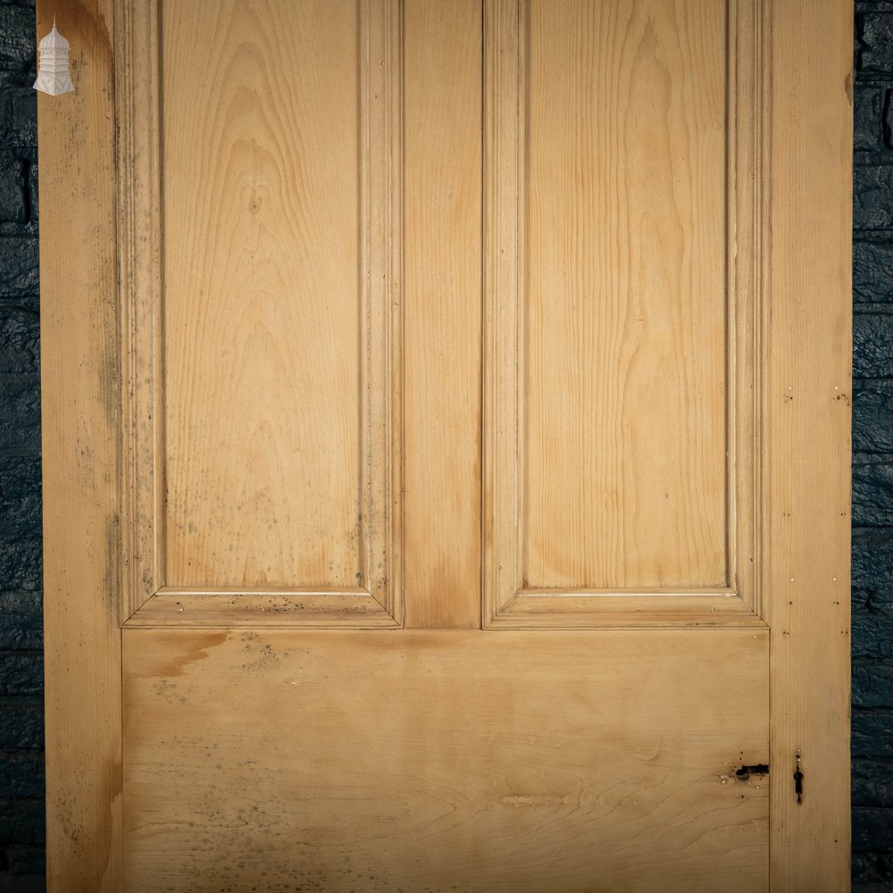 Pine Paneled Door, Victorian 4 Panel mouldings