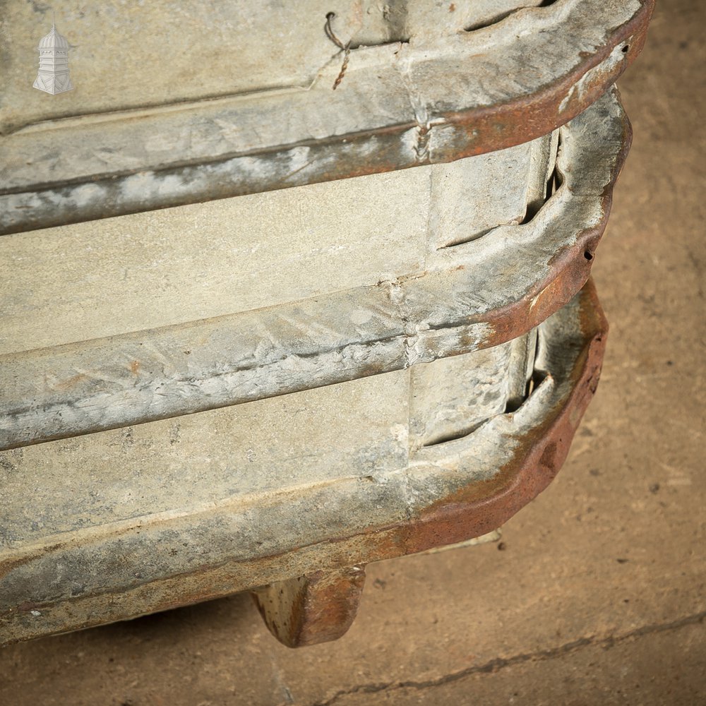 Reclaimed Military Parachute Supply Crate | Distressed Industrial Planter & Prop Piece