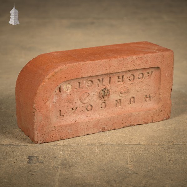 Red Bullnose Bricks. Reclaimed Single Bullnose