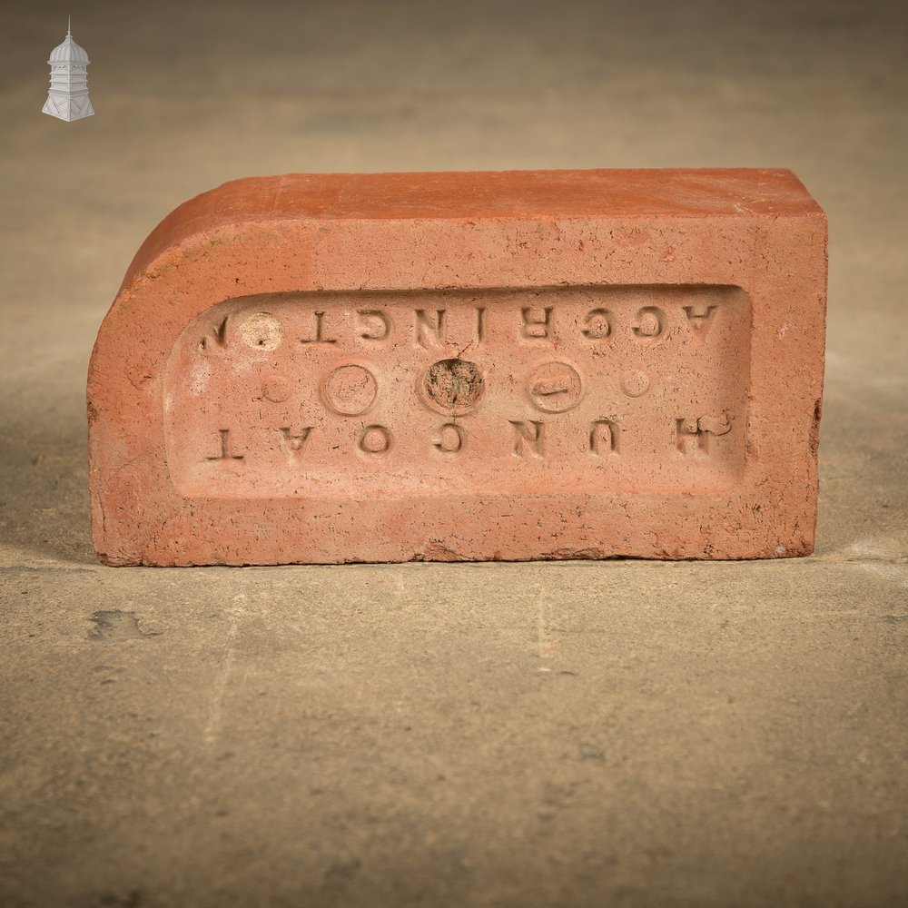 Red Bullnose Bricks. Reclaimed Single Bullnose