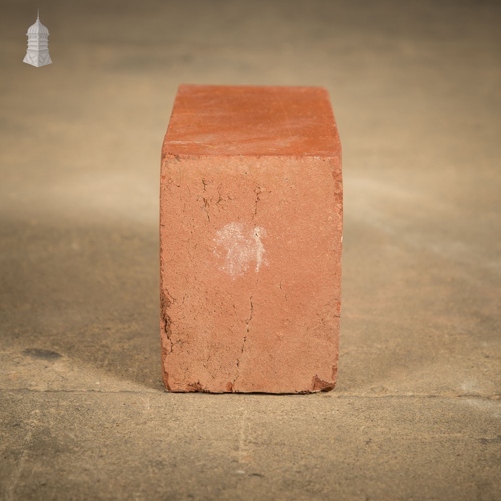 Red Bullnose Bricks. Reclaimed Single Bullnose