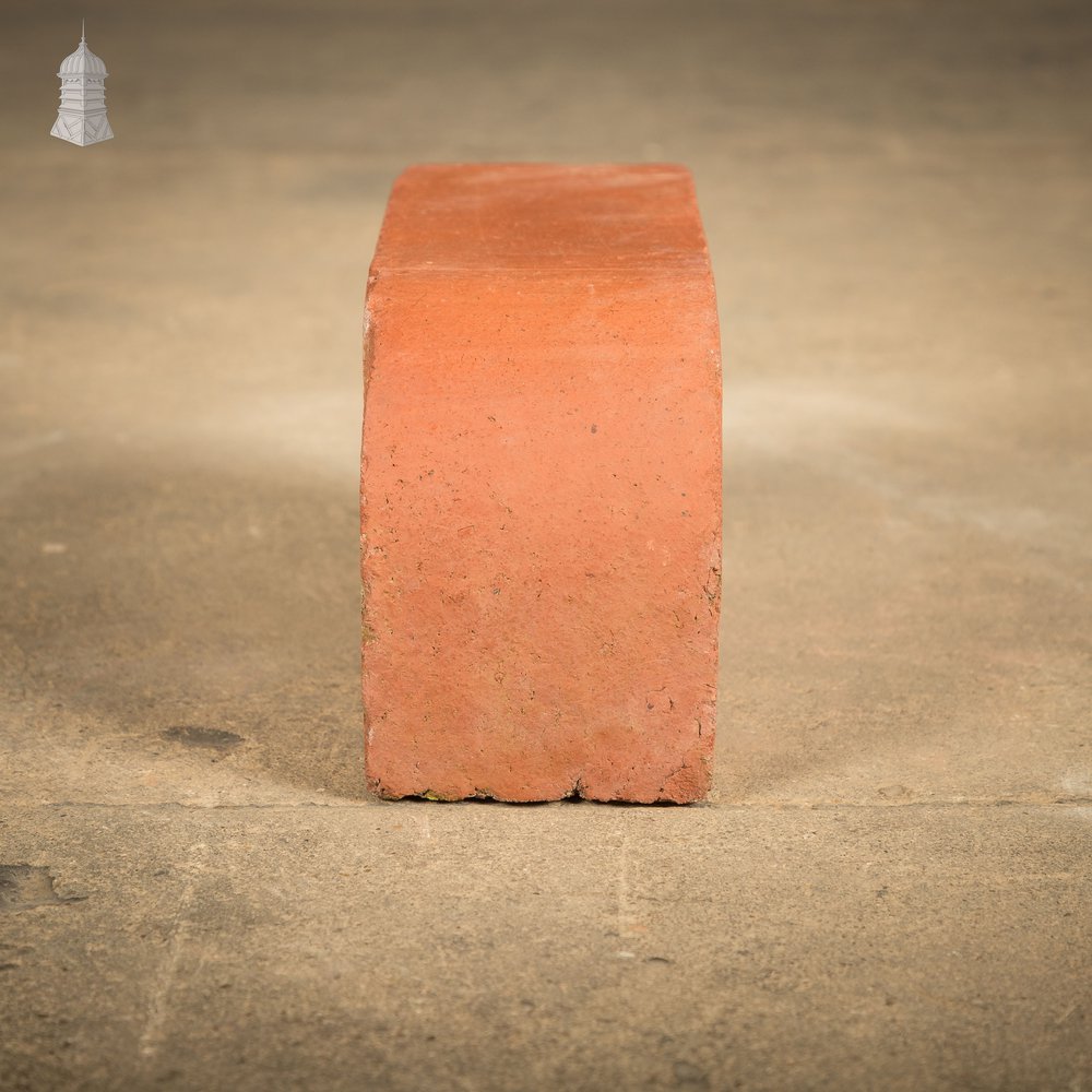 Red Bullnose Bricks. Reclaimed Single Bullnose