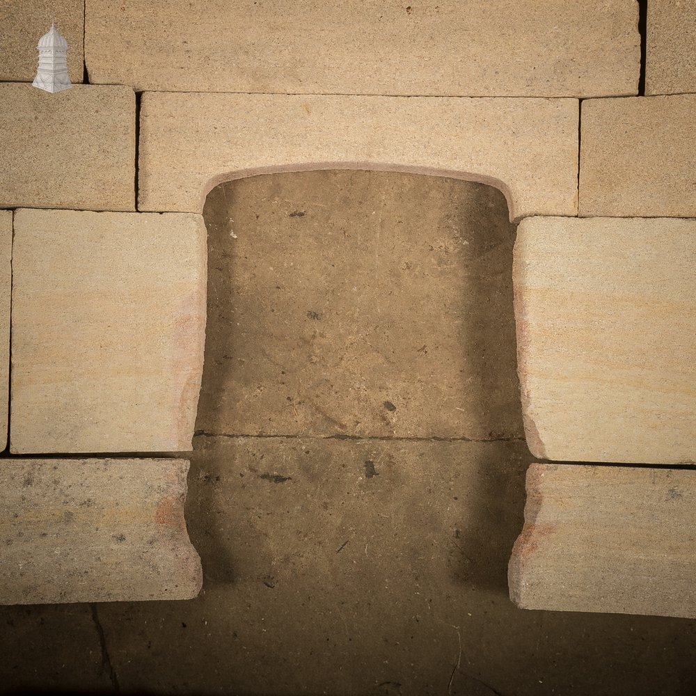 Sandstone Fireplace & Hearth