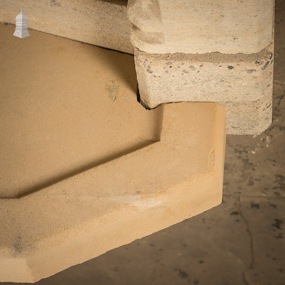 Sandstone Fireplace & Hearth
