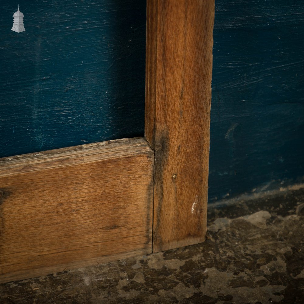 Glazed Oak Doors, Pair
