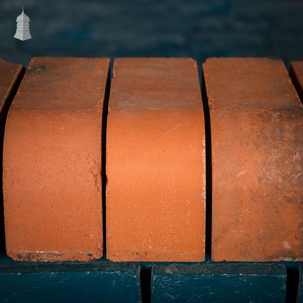 Single Bullnose Red, Reclaimed Bullnose Brick