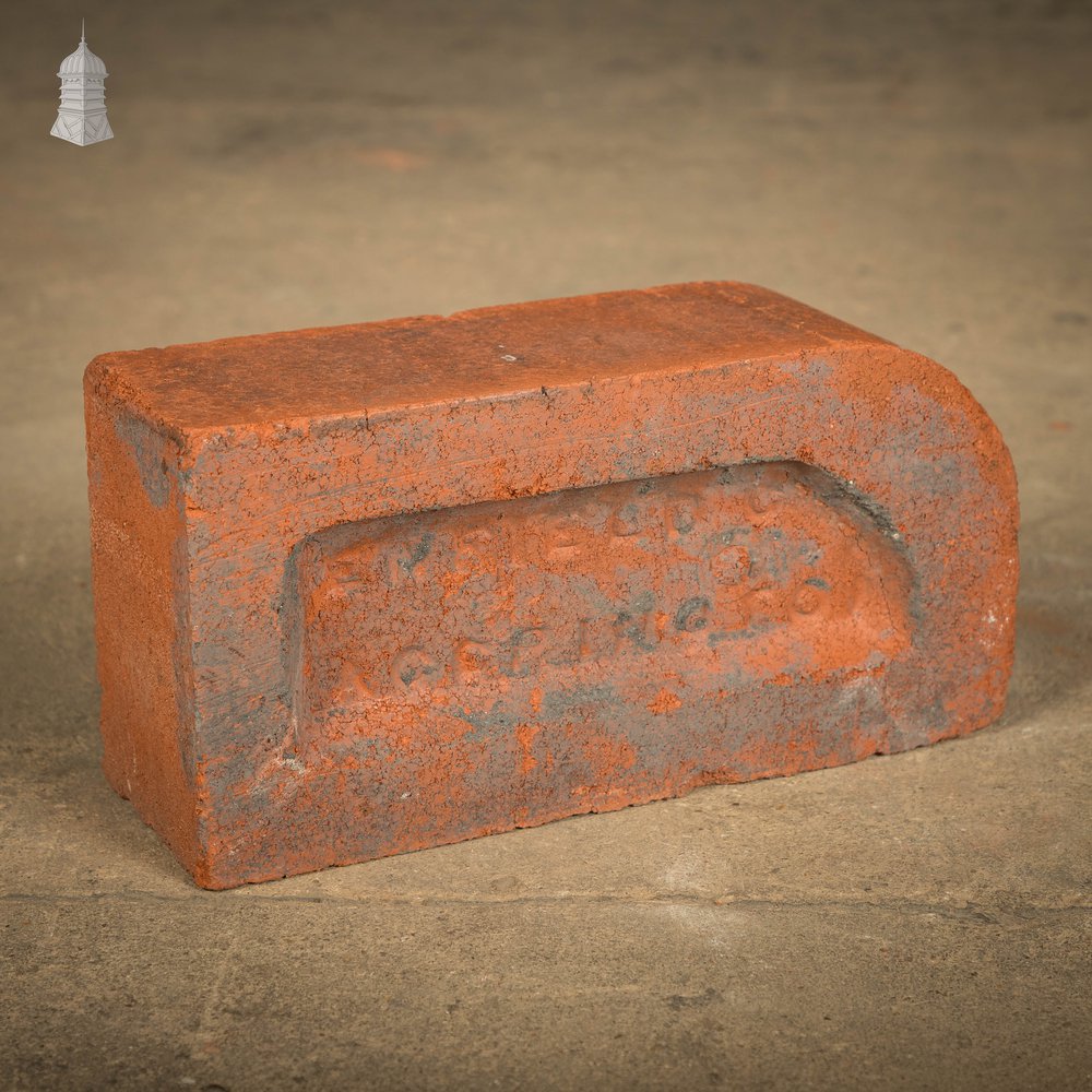 Single Bullnose Red, Reclaimed Bullnose Brick