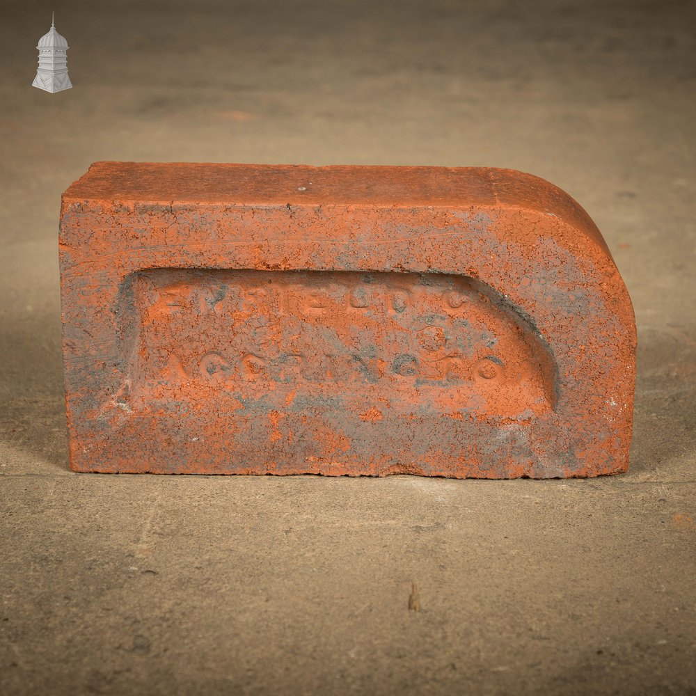 Single Bullnose Red, Reclaimed Bullnose Brick