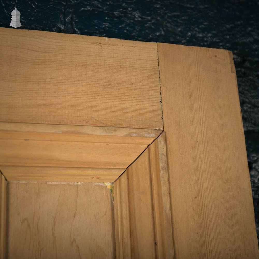 Pine Paneled Door, Victorian 3 Panel
