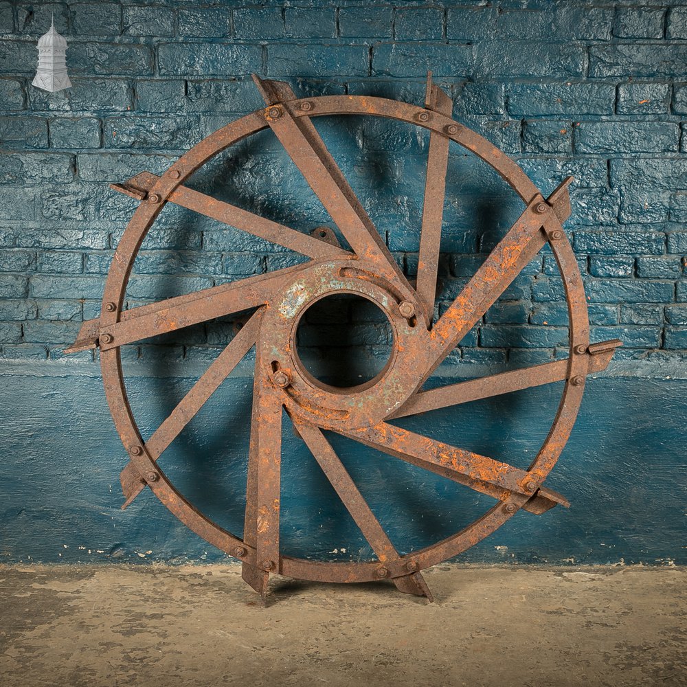 Metal Tractor Wheel