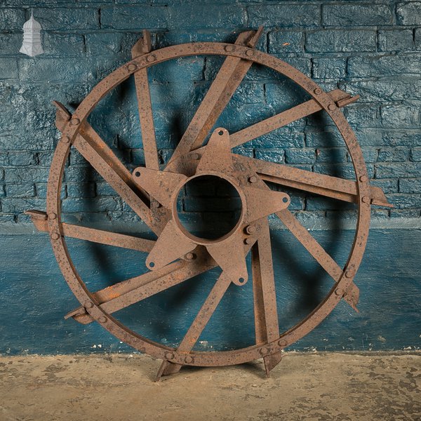 Metal Tractor Wheel