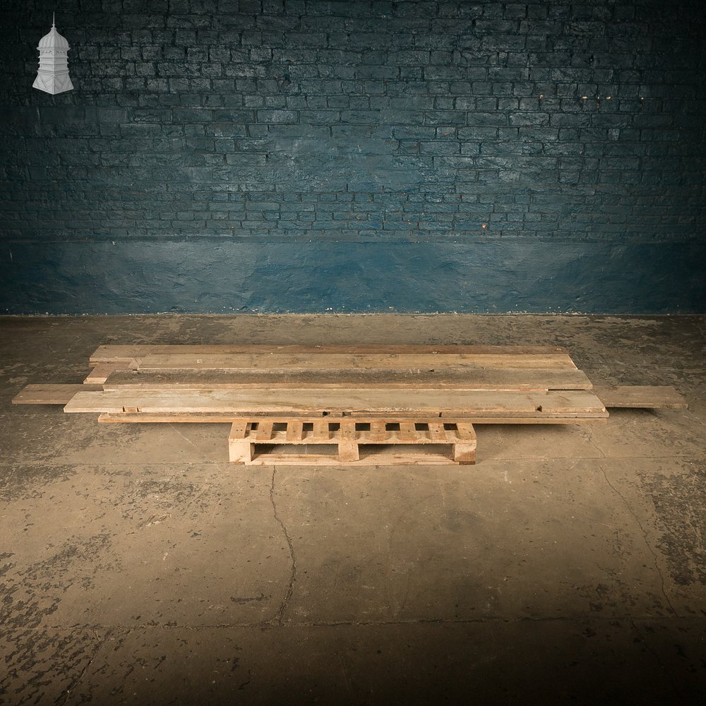 7" Inch Wide Pine Floorboards cut from Salvaged Floor Joists, Batch of 5 Square Metres