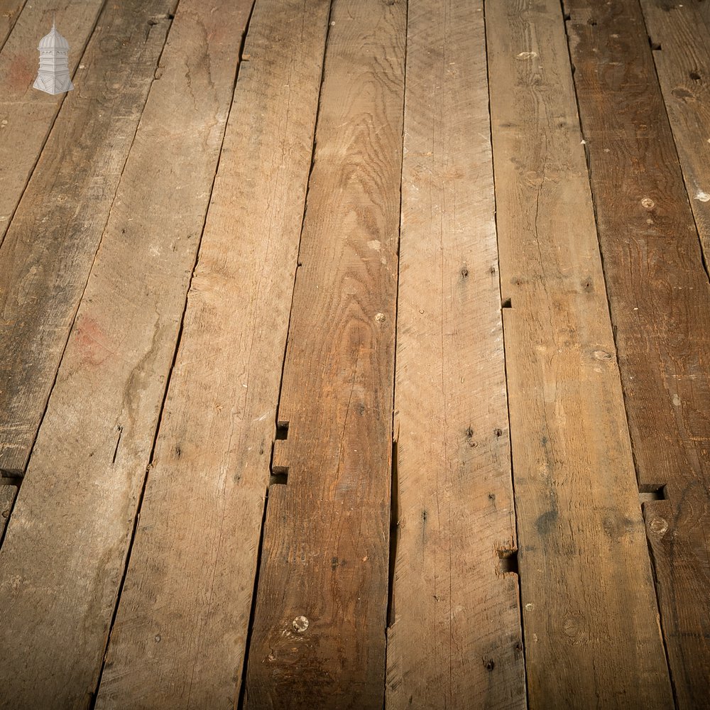 7" Inch Wide Pine Floorboards cut from Salvaged Floor Joists, Batch of 5 Square Metres