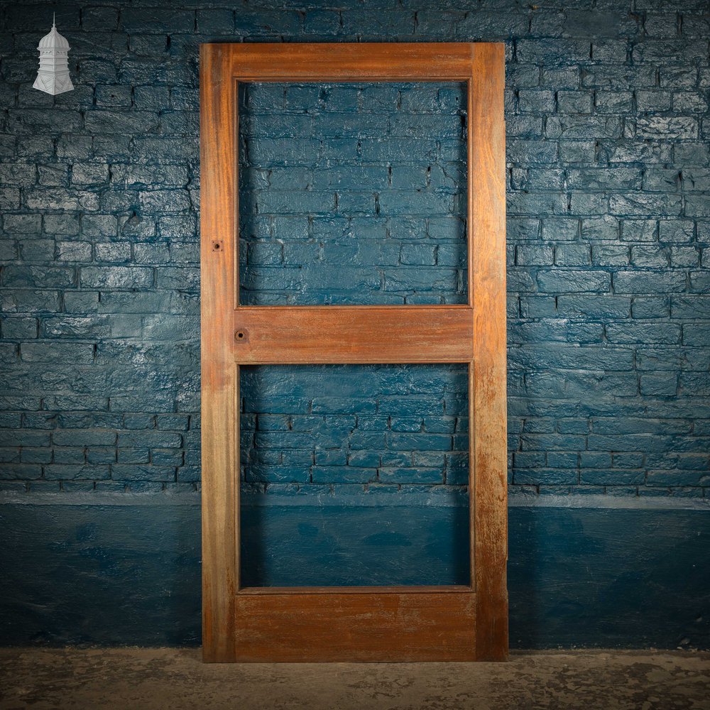 Hardwood Glazed Door – 2 Panel Openings