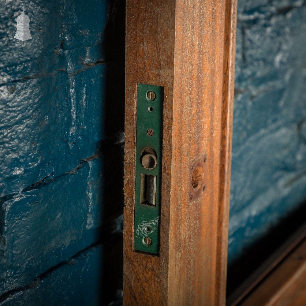 Glazed Mahogany Door – 2 Panel Openings