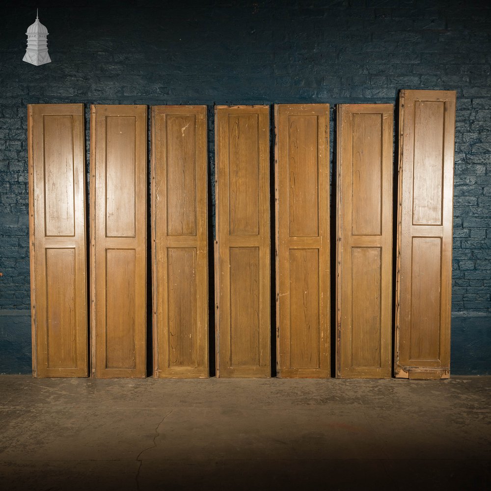 Pine Panelling,  Faux Woodgrain, 2 Panel - A Run of 33M