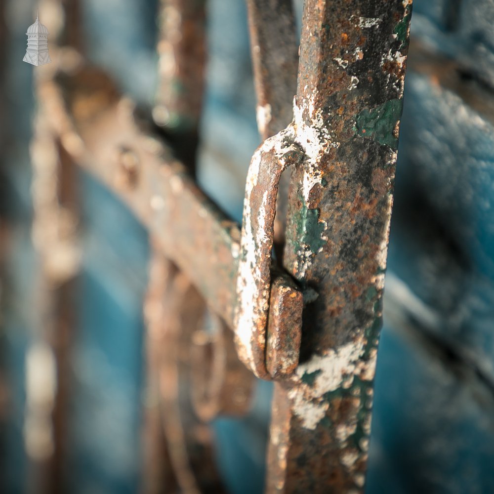 Arch Top Gate, Wrought Iron Pedistrian Gate