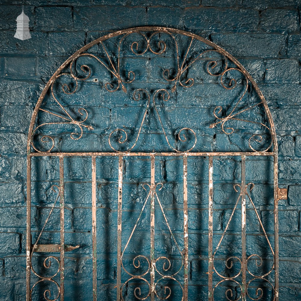 Arch Top Gate, Wrought Iron Pedistrian Gate