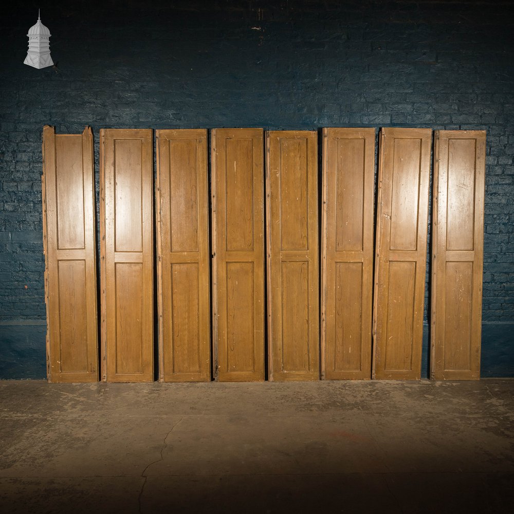 Pine Panelling,  Faux Woodgrain, 2 Panel - A Run of 33M