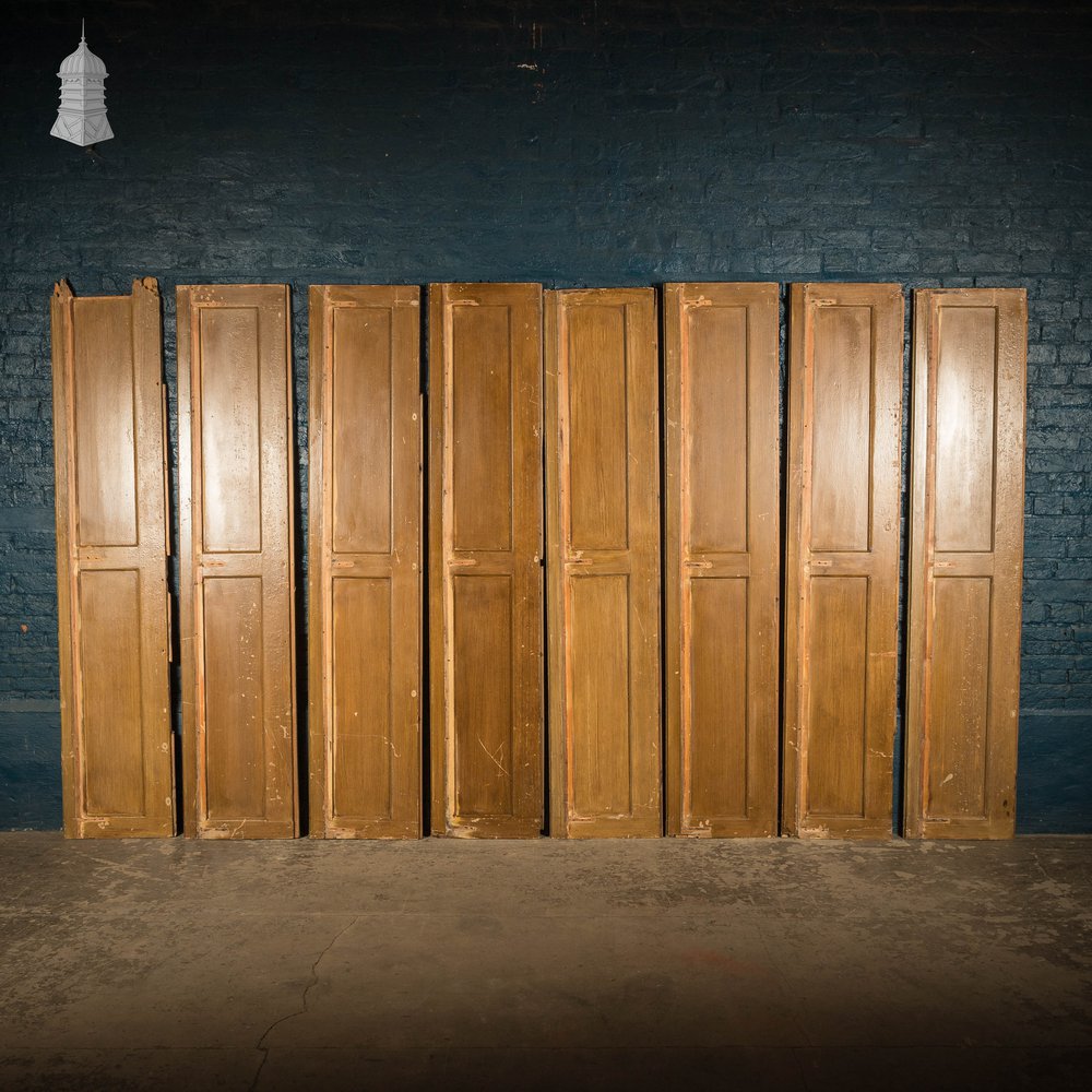 Pine Panelling,  Faux Woodgrain, 2 Panel - A Run of 33M