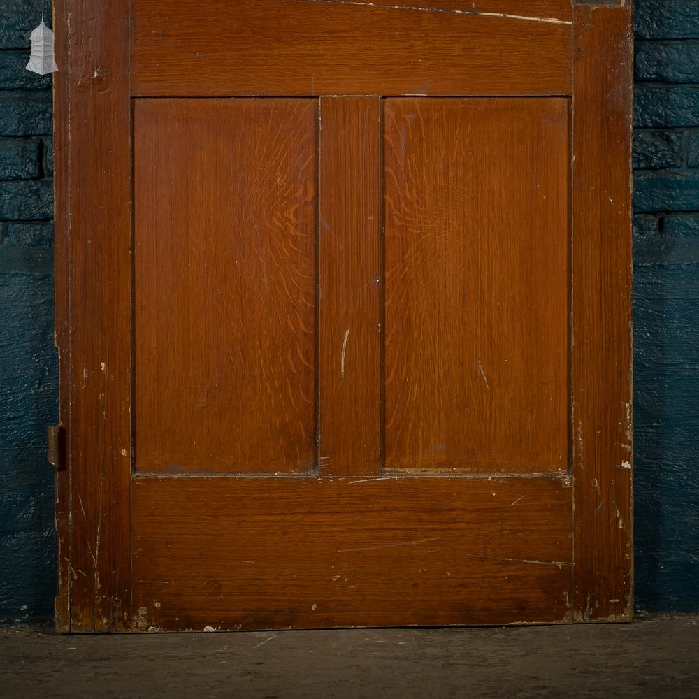 Half Glazed Door, 3 Moulded Panel Pine