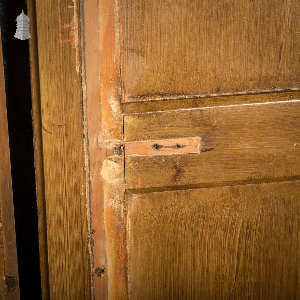 Pine Panelling,  Faux Woodgrain, 2 Panel - A Run of 33M