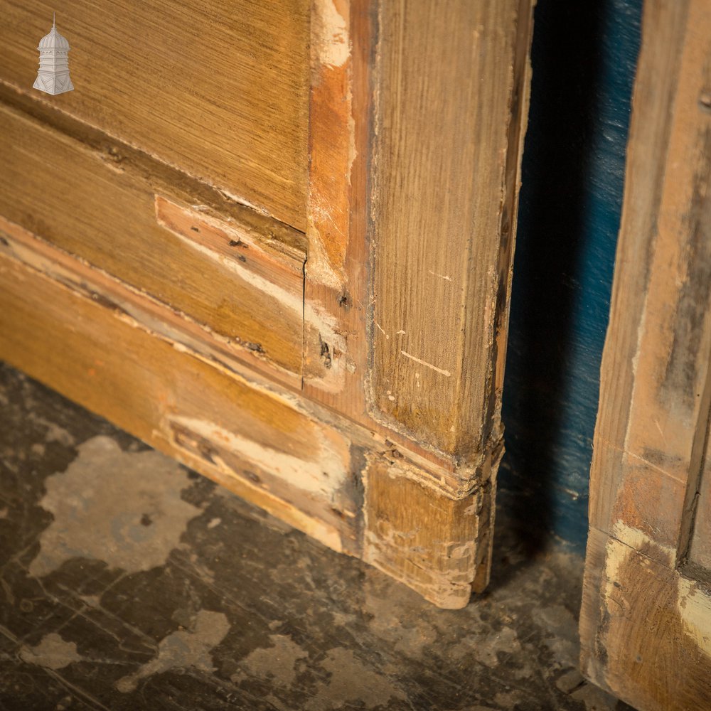 Pine Panelling,  Faux Woodgrain, 2 Panel - A Run of 8M