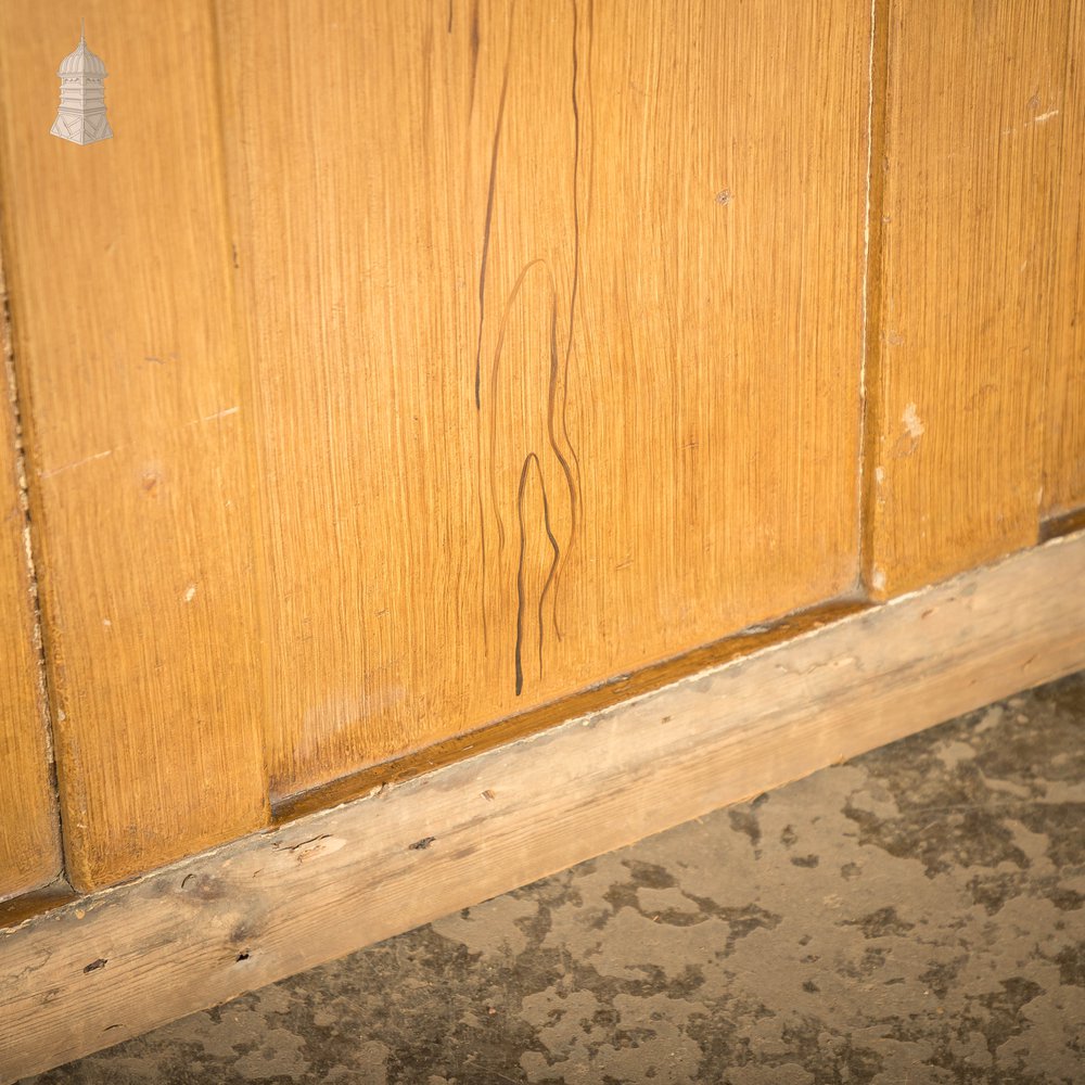 Pine Panelling,  Faux Woodgrain, 2 Panel - A Run of 8M