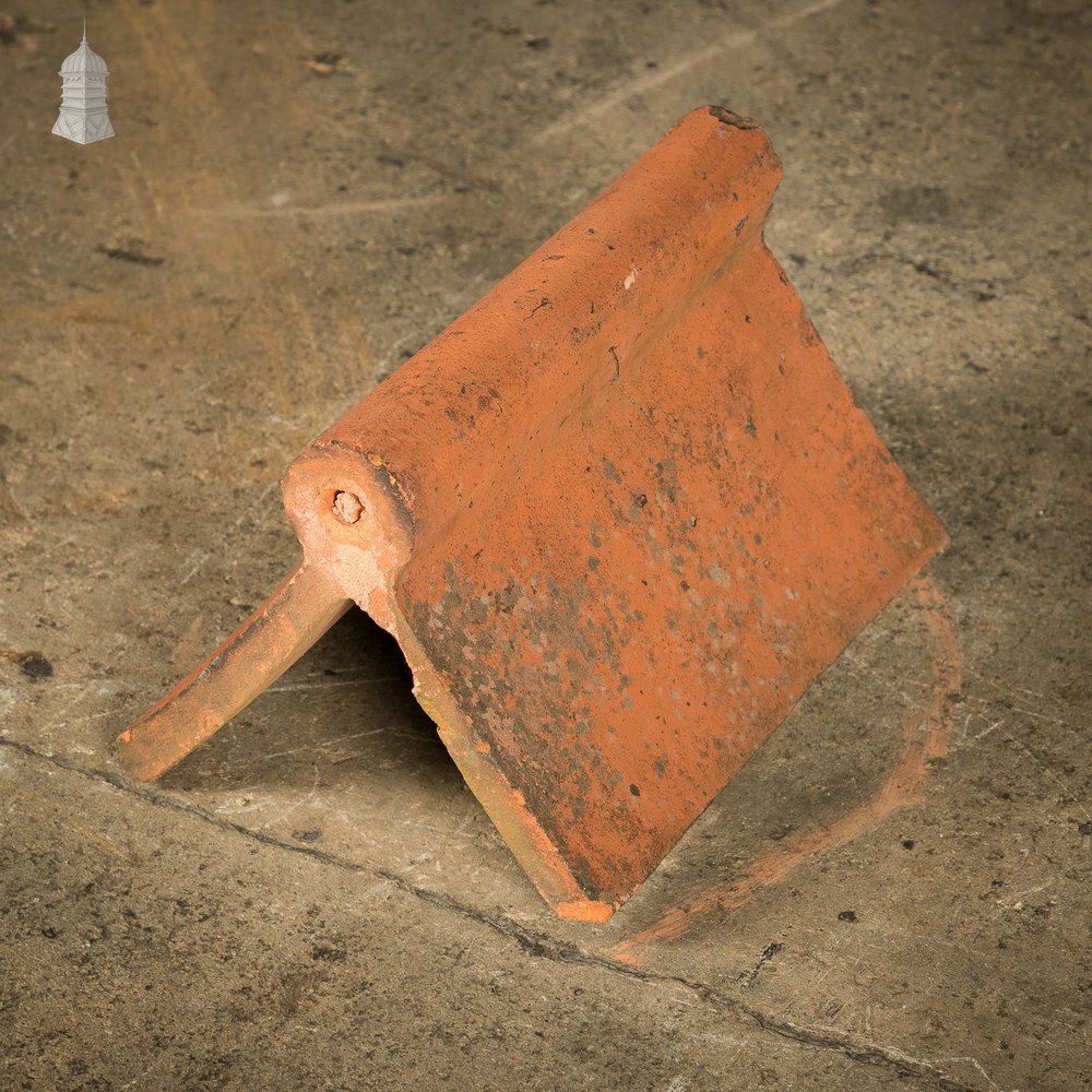 Roll Top Ridge, 12 Red Tiles – A Run of 3.6 Metres