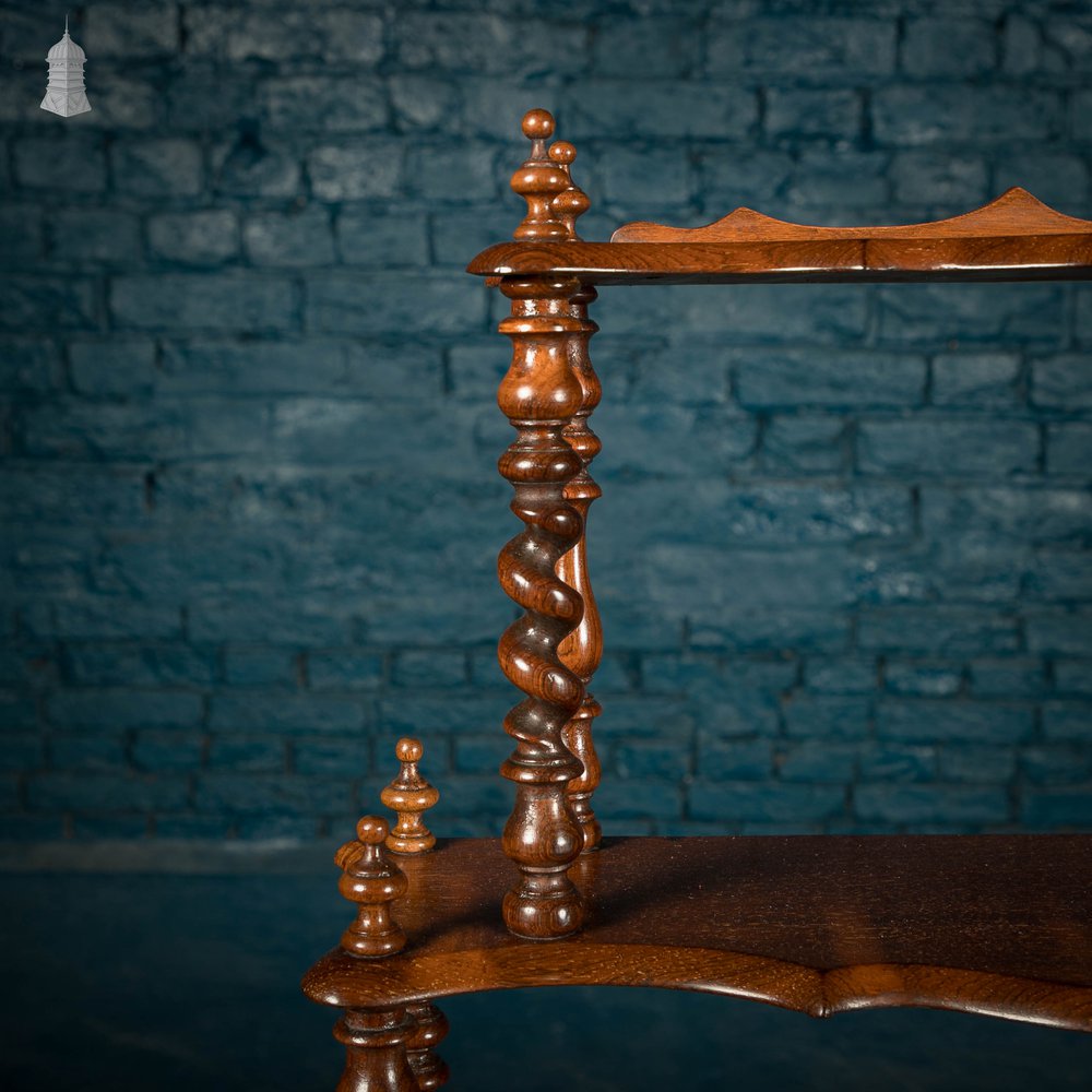 Five-Tier Whatnot, 19th C Rosewood