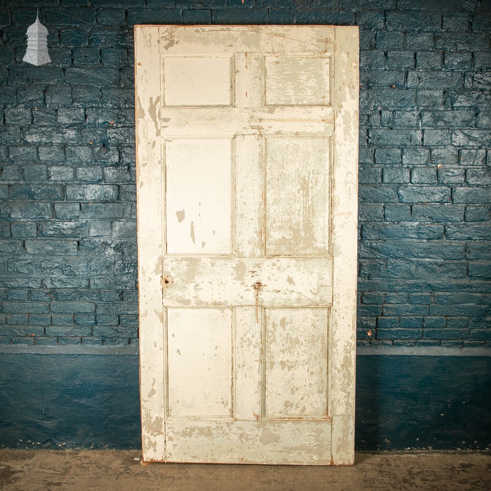 Moulded 6 Panel Door – White & Grey