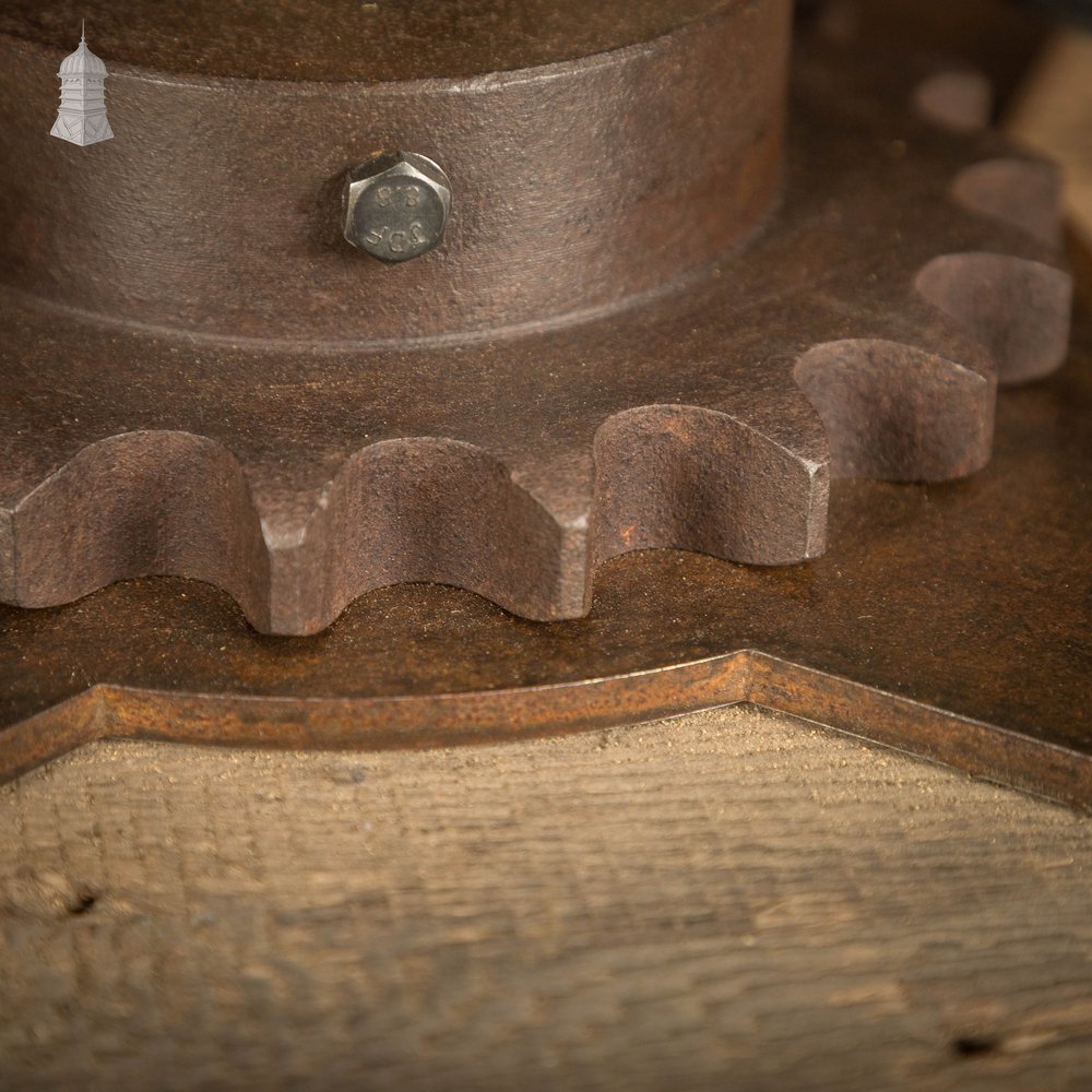 Green Machinist Lamp – Rewired & Repurposed with Custom Base