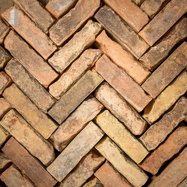 Worn Buff Floorbricks, Batch of 388 - 5.5 Square Metres