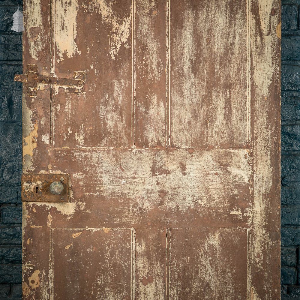 Glazed Pine Door, Victorian 6 Panel Painted