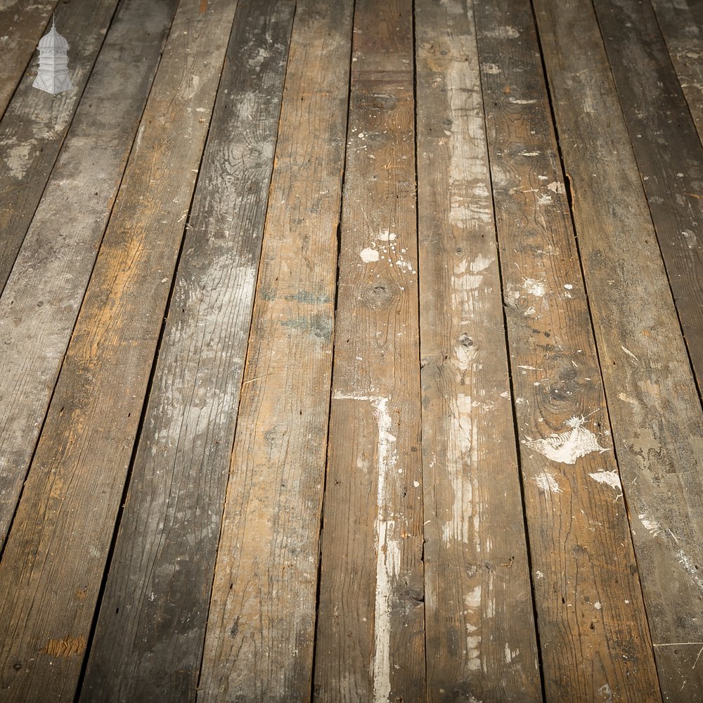 Pine Tongue and Groove Boards, 31 Square Metres of Reclaimed Cladding or Floorboard