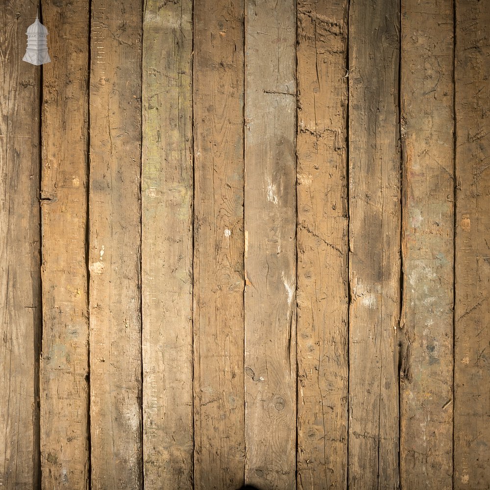Reclaimed Pine Boards, 20mm Thick, 10.5 Square Metres