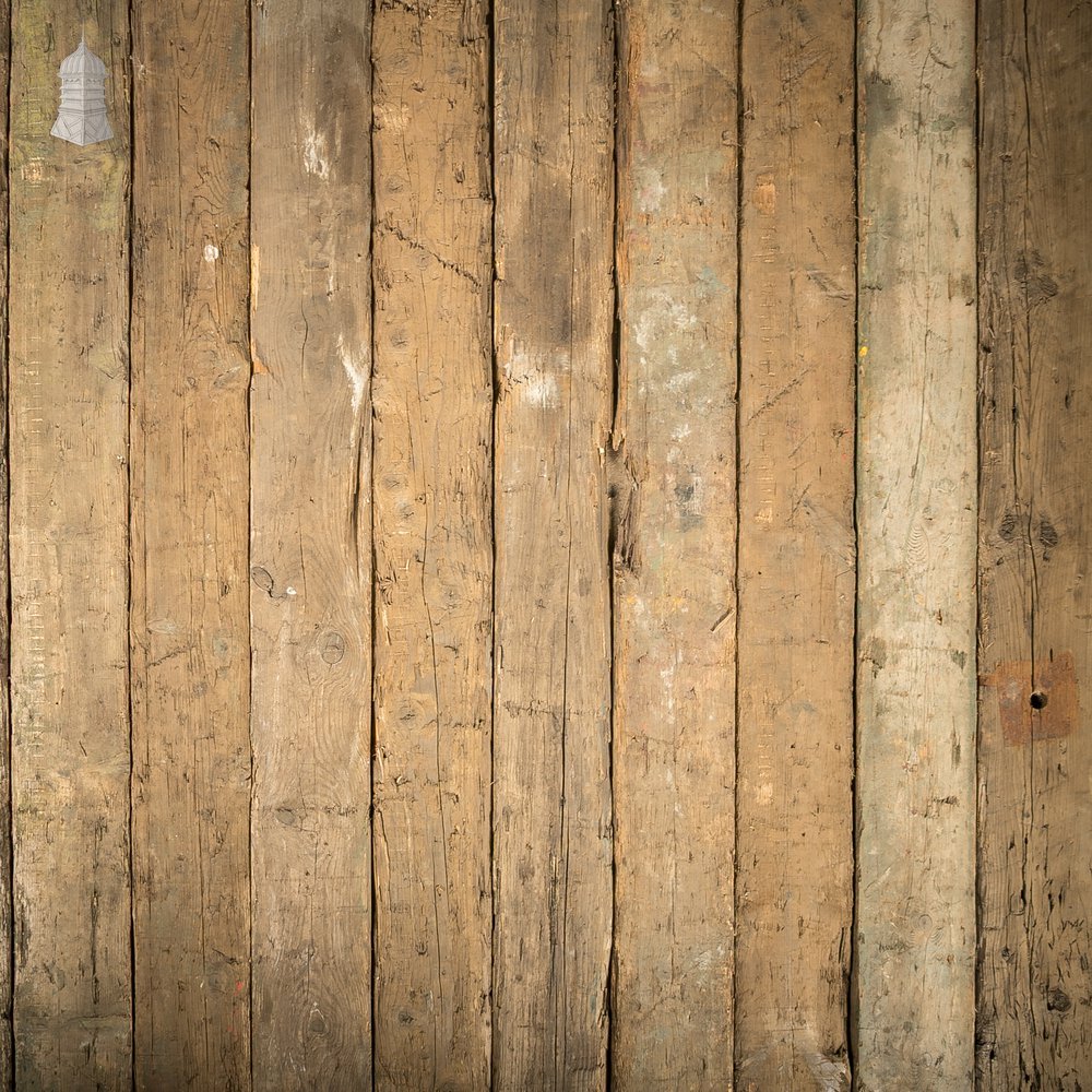 Reclaimed Pine Boards, 20mm Thick, 10.5 Square Metres