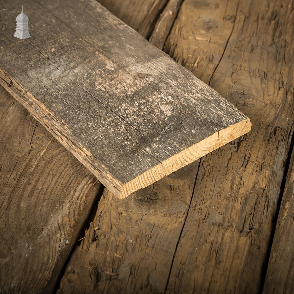 Reclaimed Pine Boards, 20mm Thick, 10.5 Square Metres