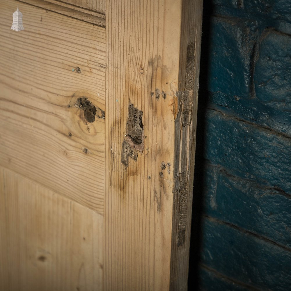 Pine Panelled Door, Victorian 2 Panel