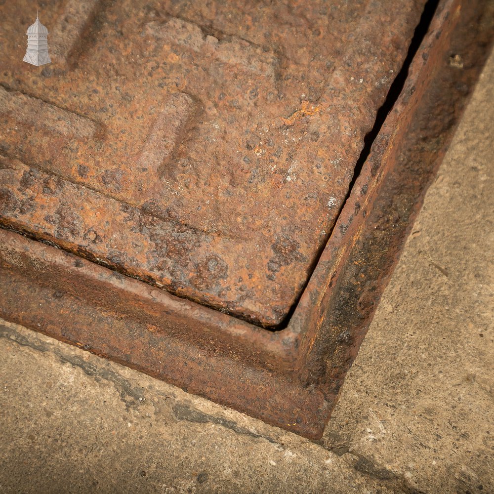 Airtight Inspection Cover, Reclaimed Cast Iron  Manhole cover