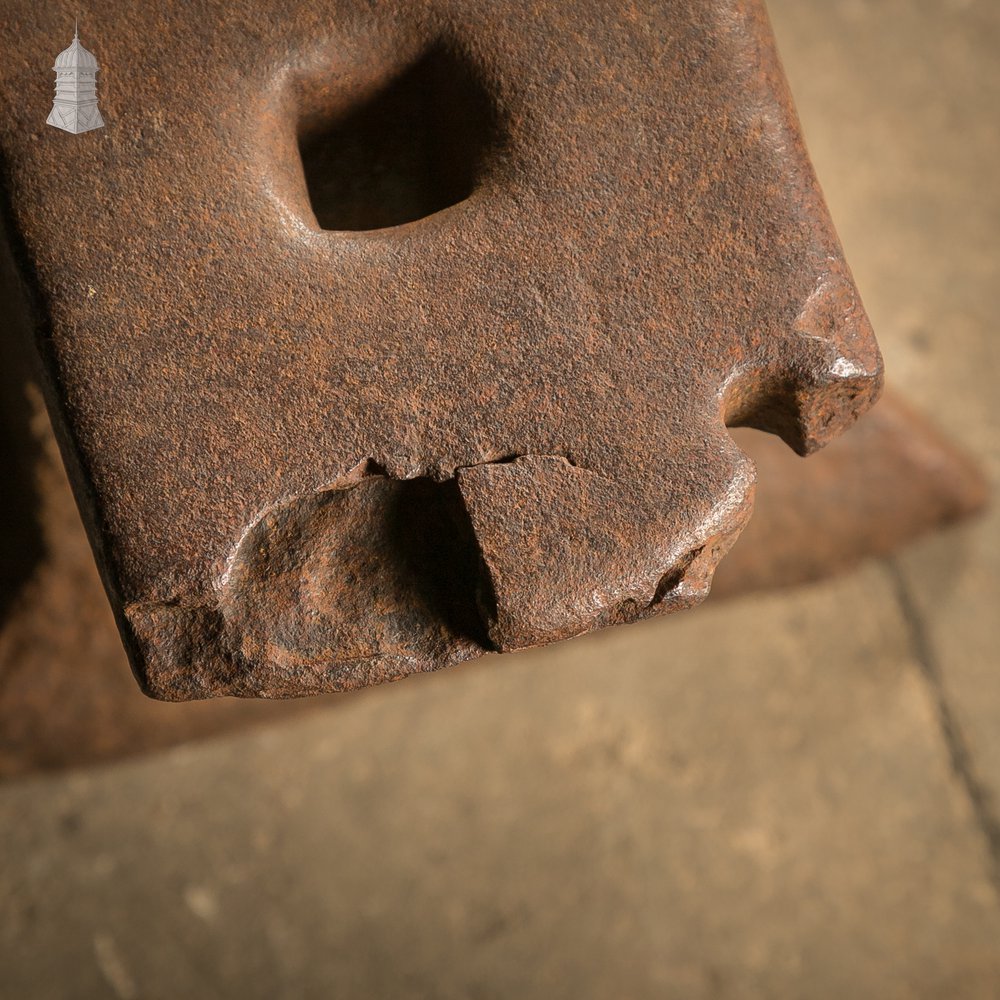 Wrought Iron Blacksmith's Anvil, 2.36 CWT (120kg) , Pre-London Pattern