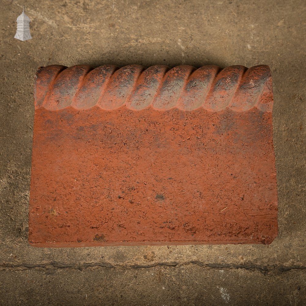 Terracotta Rope Top Garden Edging Tiles, 13.5 Linear Metres
