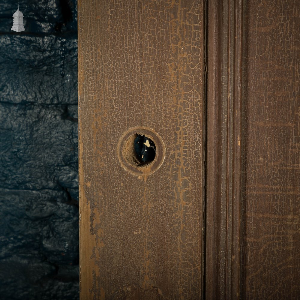 Pine Paneled Door, 4 Moulded Panel