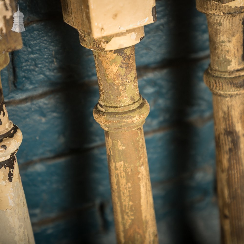 Turned Timber Balusters / Spindles, Set of 30 Reclaimed