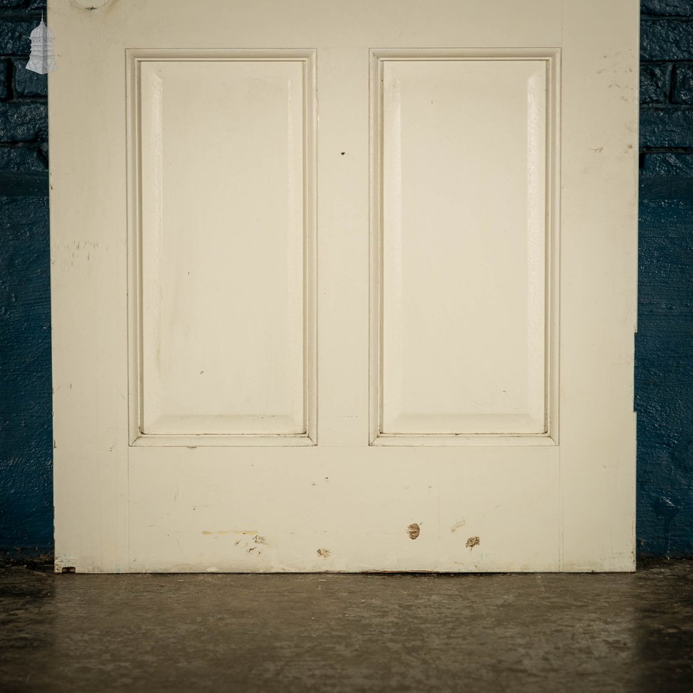 Pine Panelled Door, Victorian Moulded 6 Panel