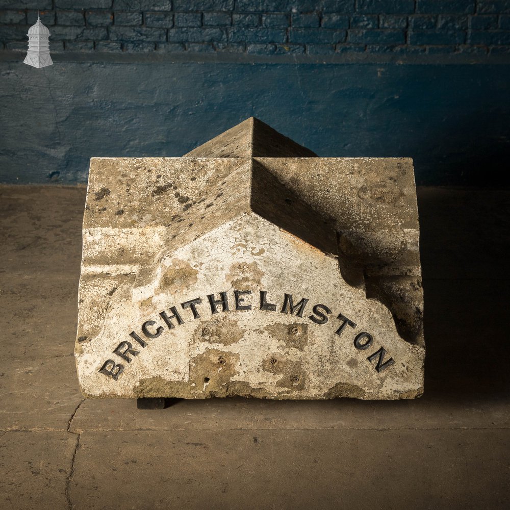 BRIGHTHELMSTON Place Marker or Boundary Stone, Later known as Brighton