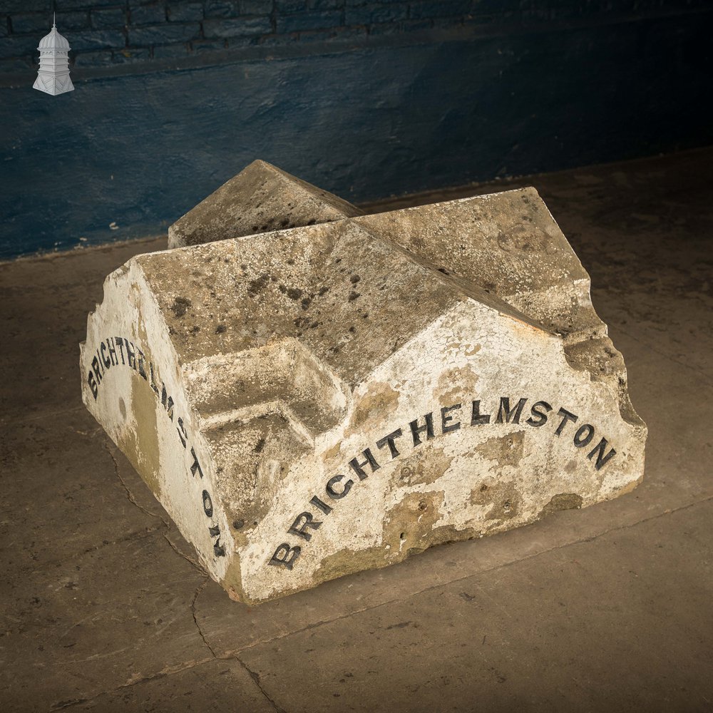 BRIGHTHELMSTON Place Marker or Boundary Stone, Later known as Brighton