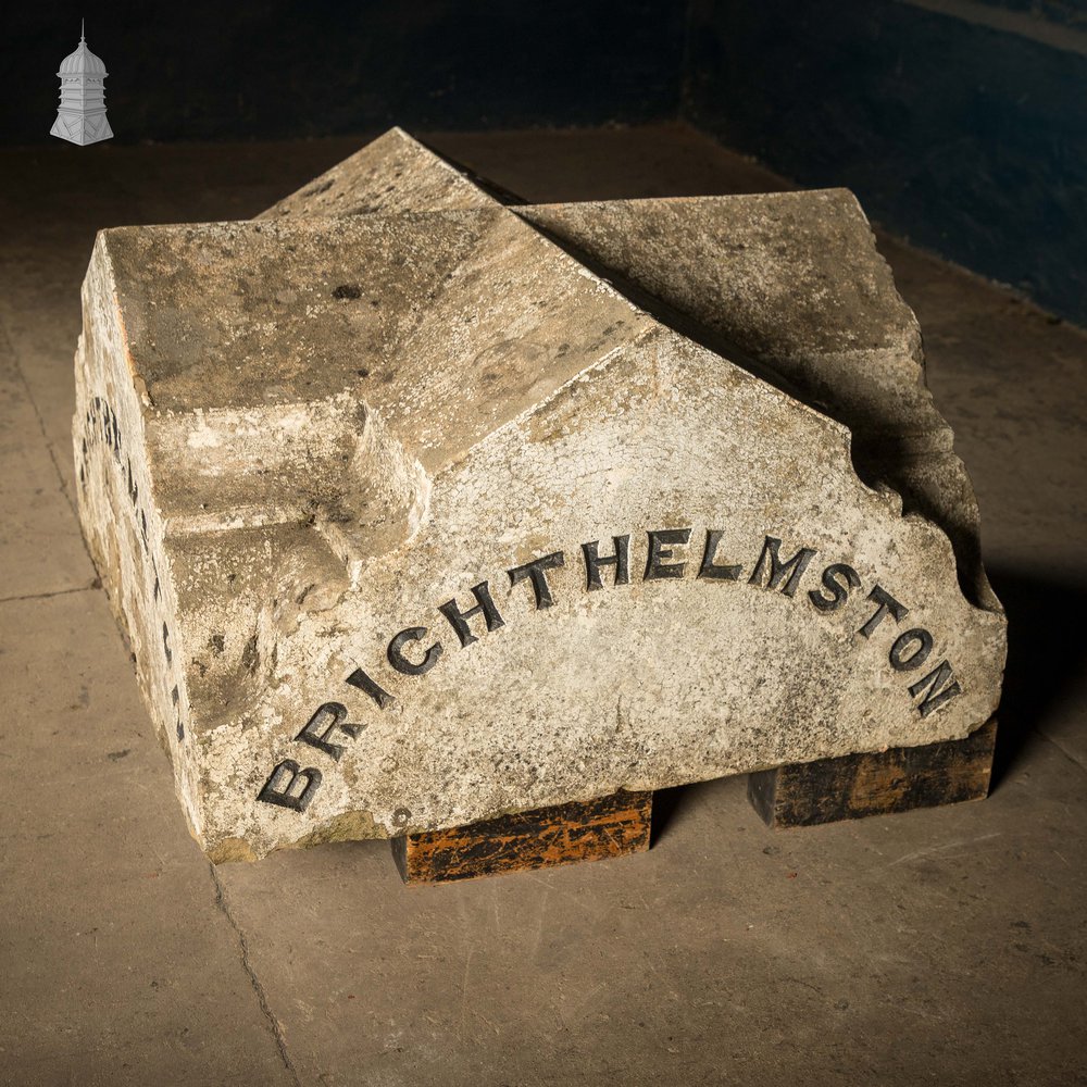 BRIGHTHELMSTON Place Marker or Boundary Stone, Later known as Brighton