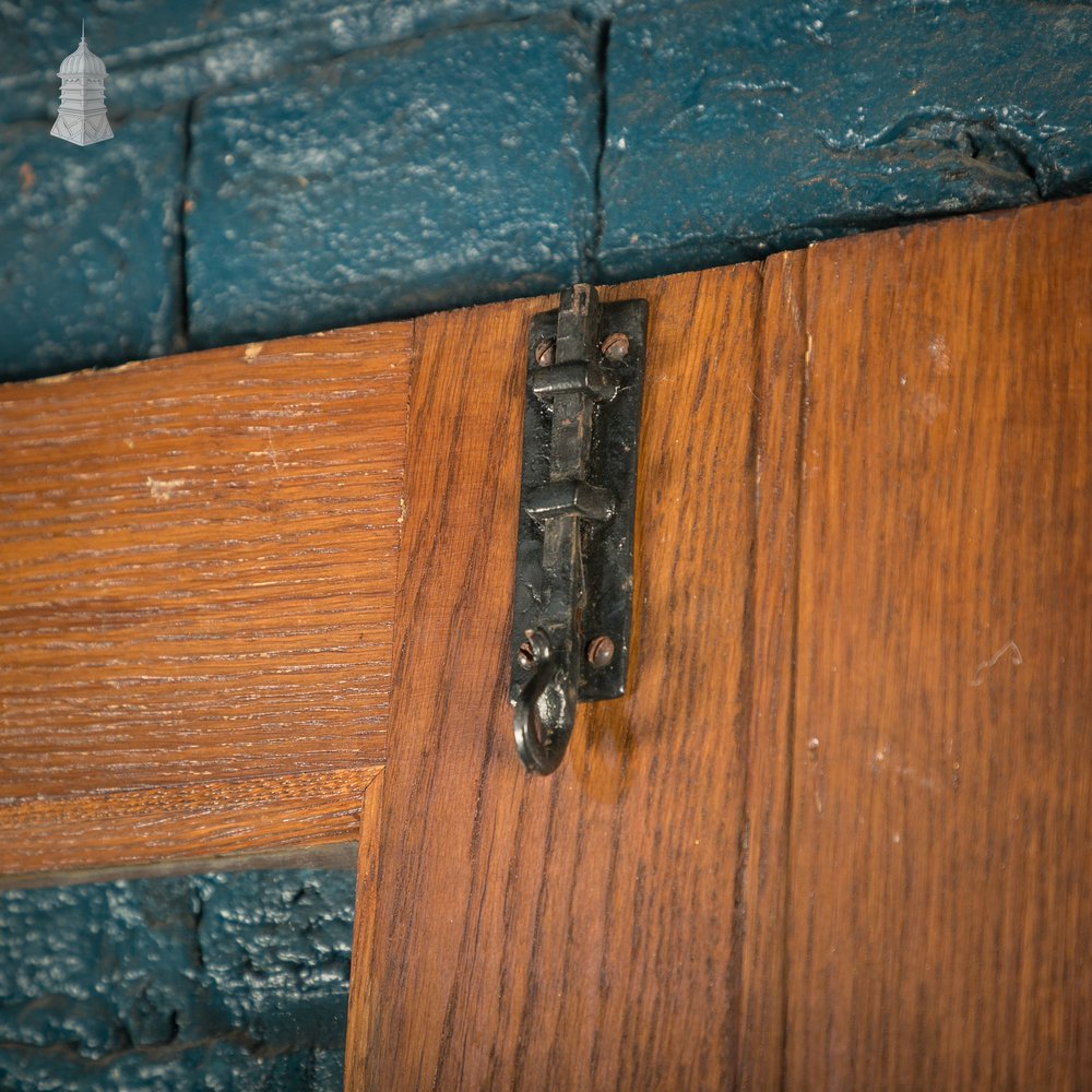 Glazed Oak Double Doors, Reclaimed