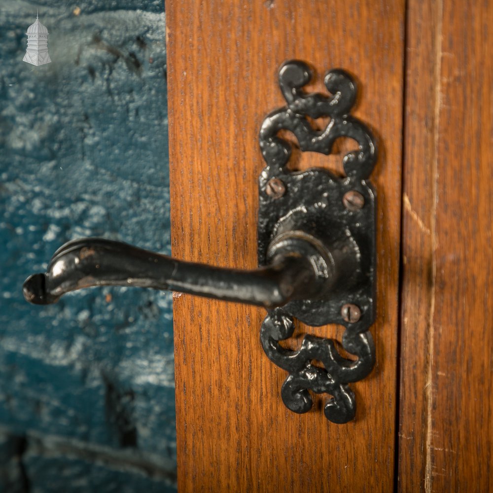 Glazed Oak Double Doors, Reclaimed